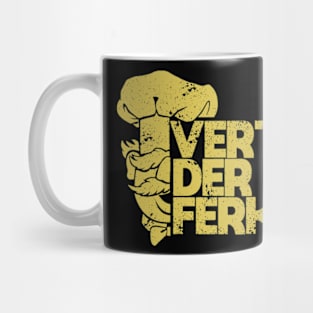 YELLOW VERT DER FERK SHOWS Mug